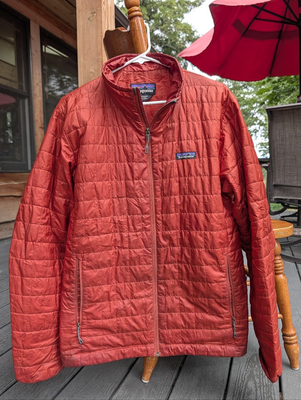 Patagonia Rust Men's Nano Puff Jacket